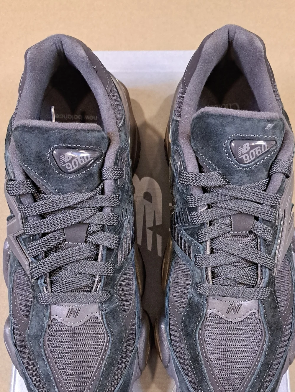 New Balance 9060 Sneakers - Color: Black/Black - Size: Unisex - M 9.5, W 11 D